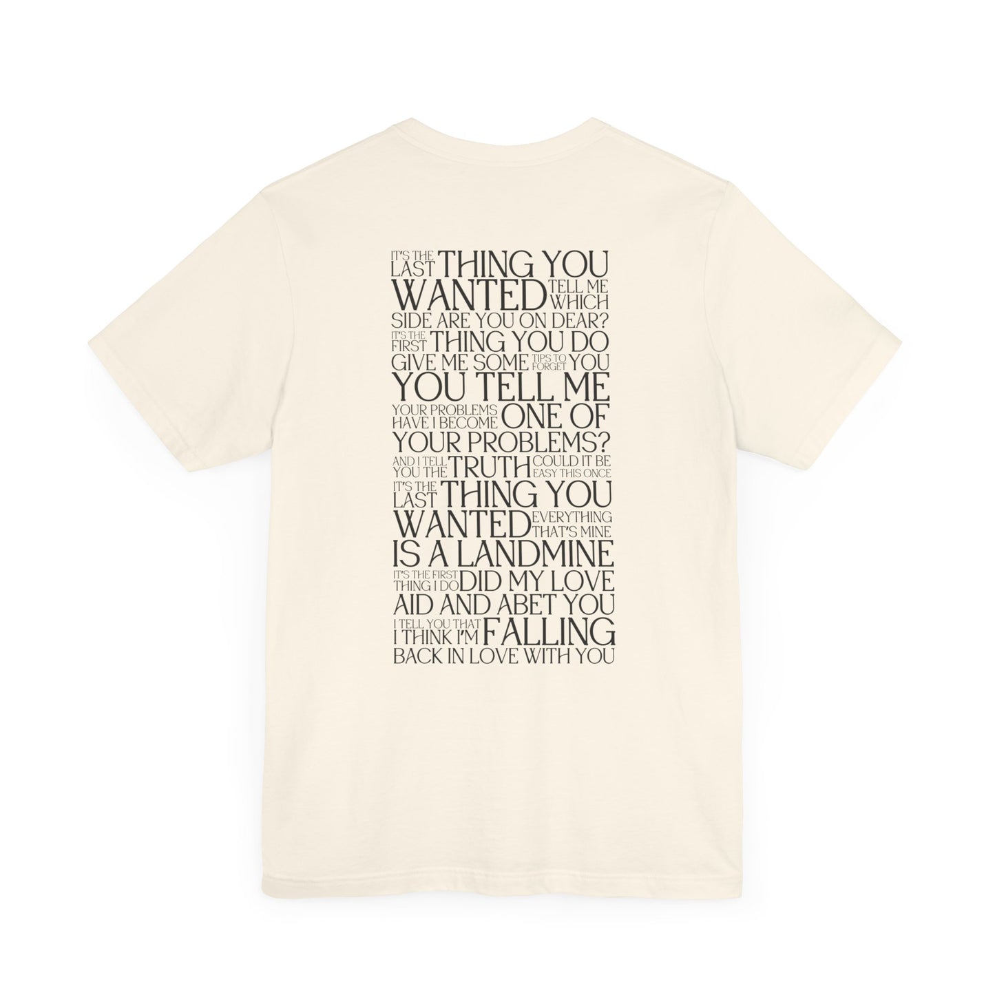 The Alcott Lyrics Tshirt