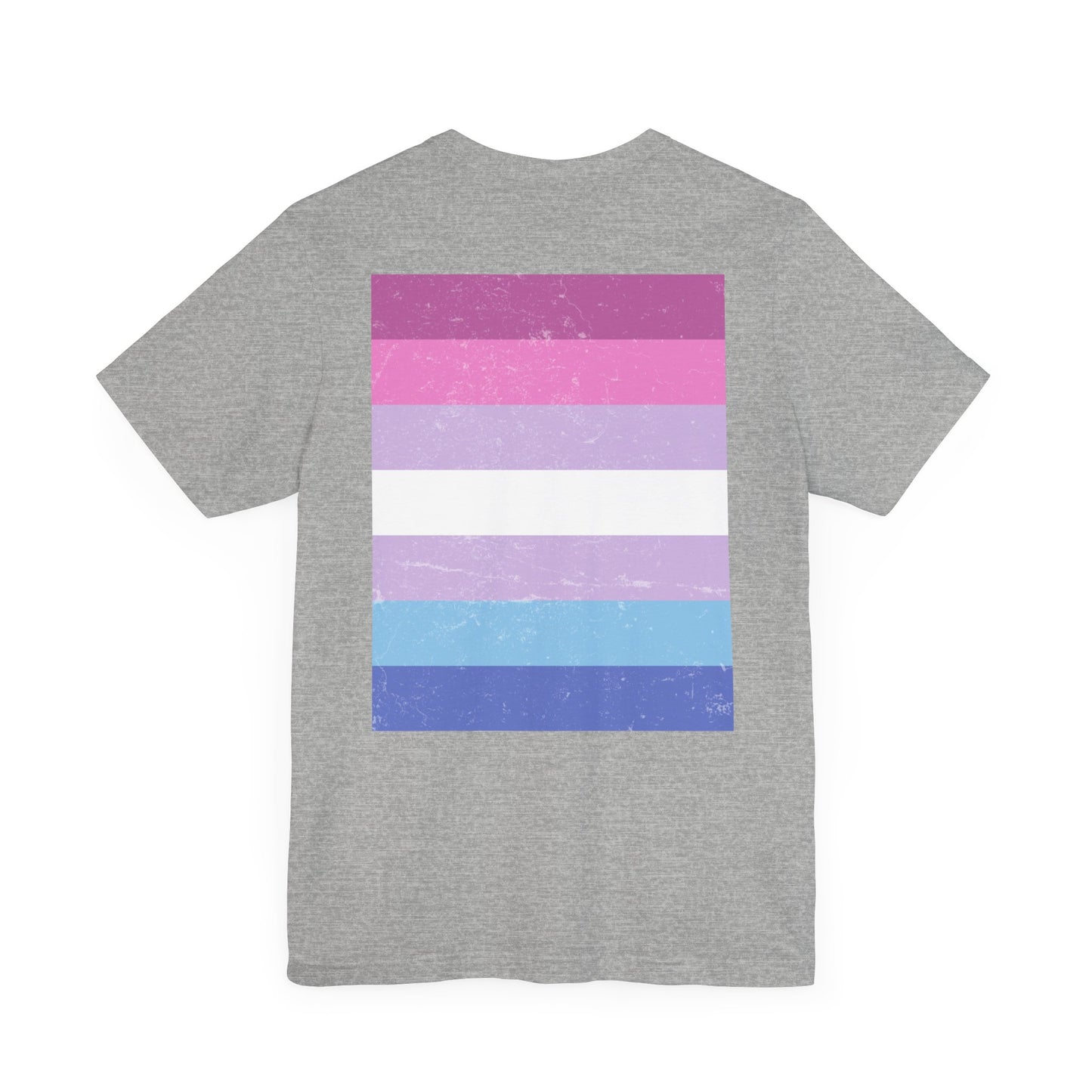 You Ain't Gotta Pray For Me (bi-gender flag on back) Tshirt