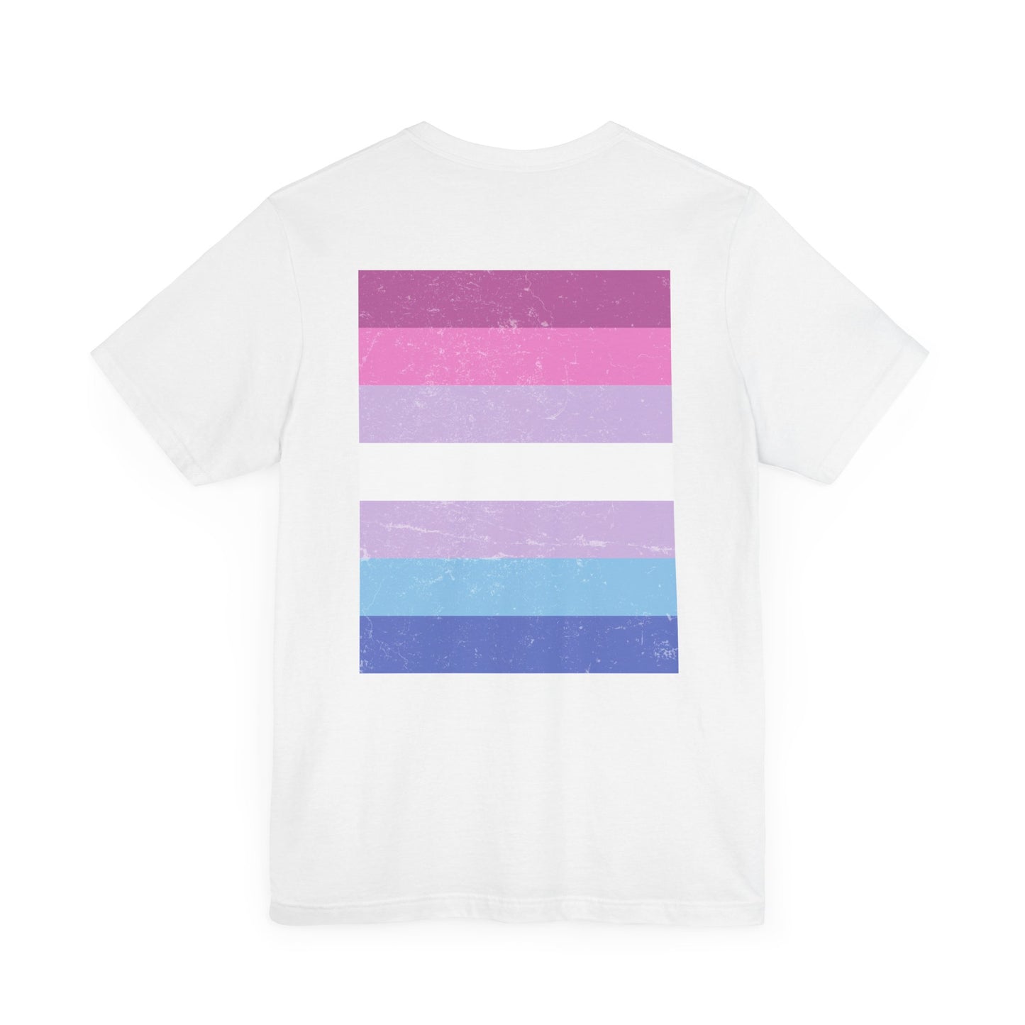 You Ain't Gotta Pray For Me (bi-gender flag on back) Tshirt
