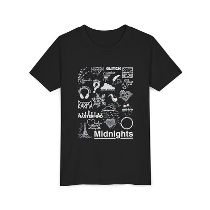 Midnights Collage Youth Tshirt
