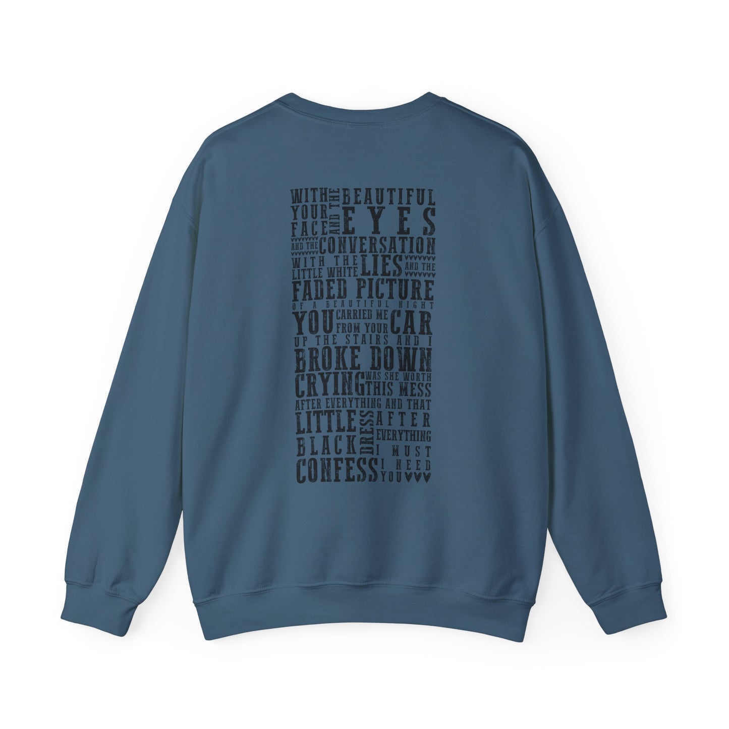 The Other Side Of The Door Lyrics Crewneck Sweatshirt