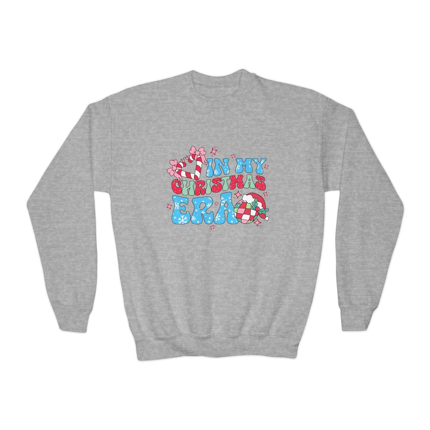 In My Christmas Era Youth Crewneck Sweatshirt