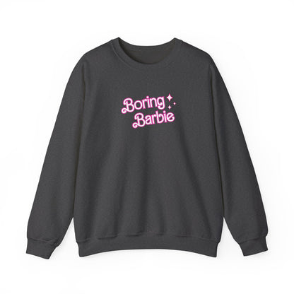 Boring Barbie Crewneck Sweatshirt
