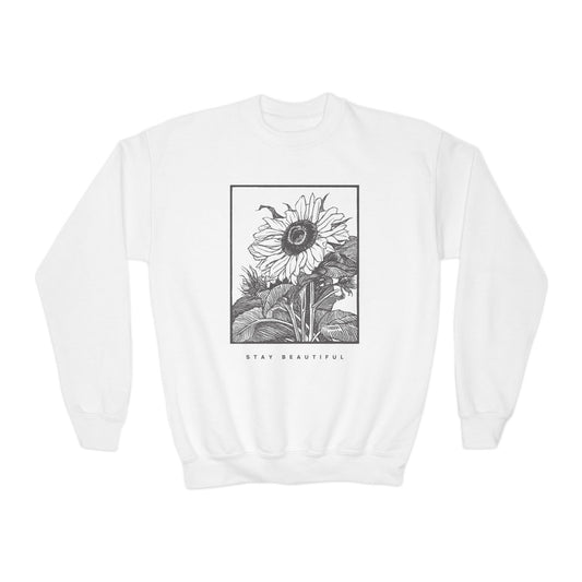 Stay Beautiful Youth Crewneck Sweater