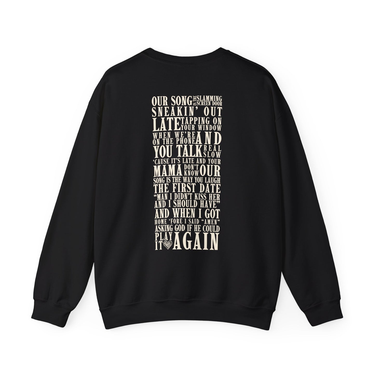 Our Song Crewneck Sweatshirt