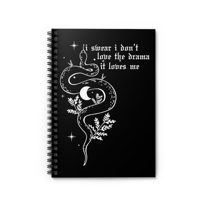 Love the Drama Spiral Notebook - Ruled Line