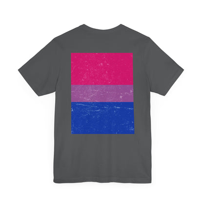 You Ain't Gotta Pray For Me (bisexual flag on back) Tshirt