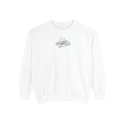 Love Story Comfort Colors Crewneck Sweatshirt