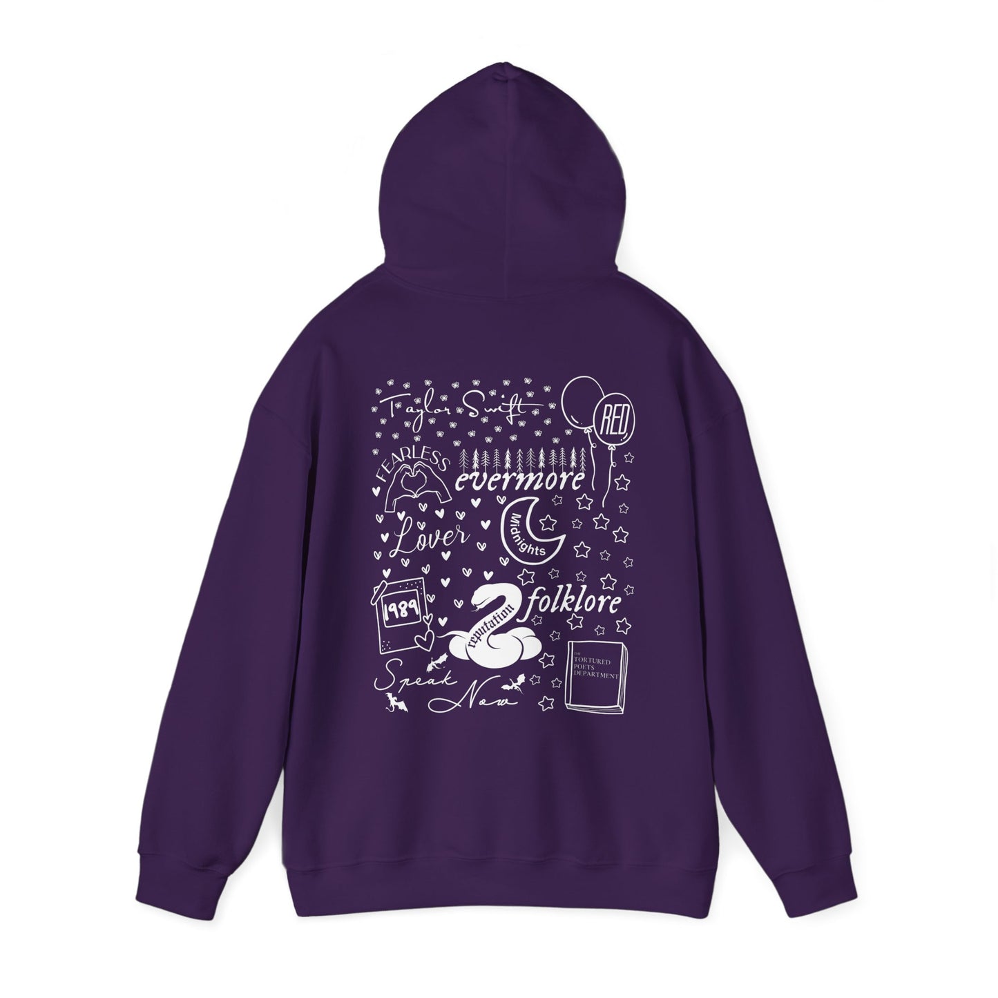 Eras Album Collage Hoodie