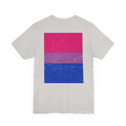 You Ain't Gotta Pray For Me (bisexual flag on back) Tshirt