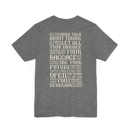 Renegade Lyrics tshirt