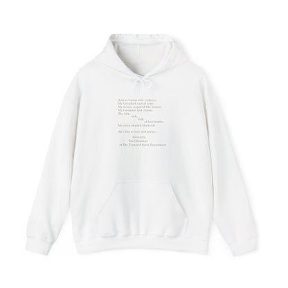 Sincerely The Chairman Hoodie