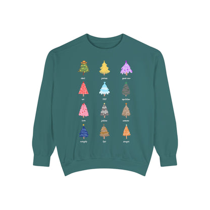 Eras Trees Sweatshirt Comfort Colors