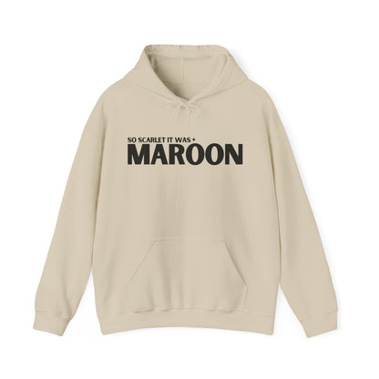 Maroon Lyrics Hoodie (clean lyrics)