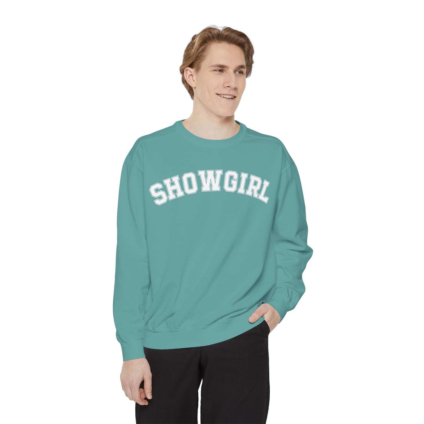 Showgirl Comfort Colors Crewneck Sweater
