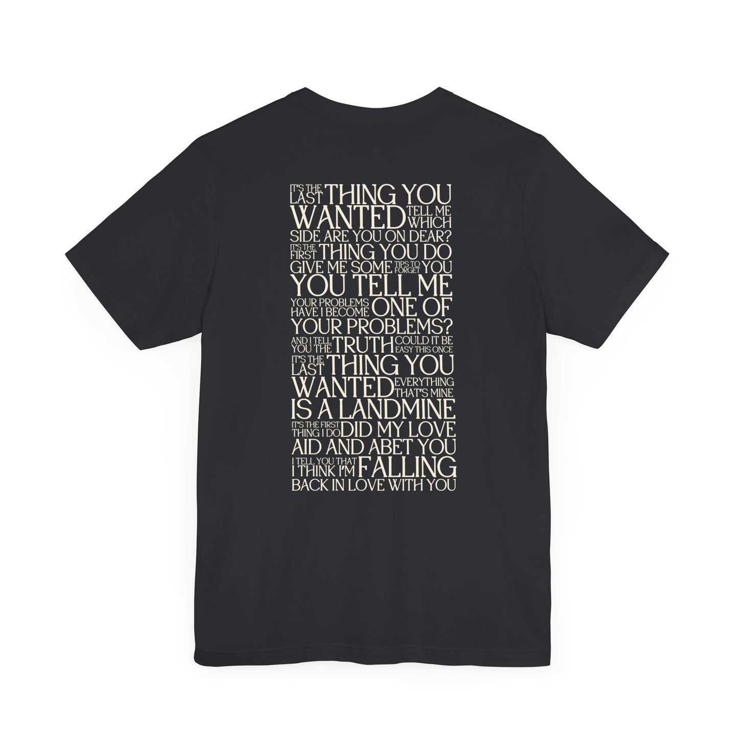 The Alcott Lyrics Tshirt