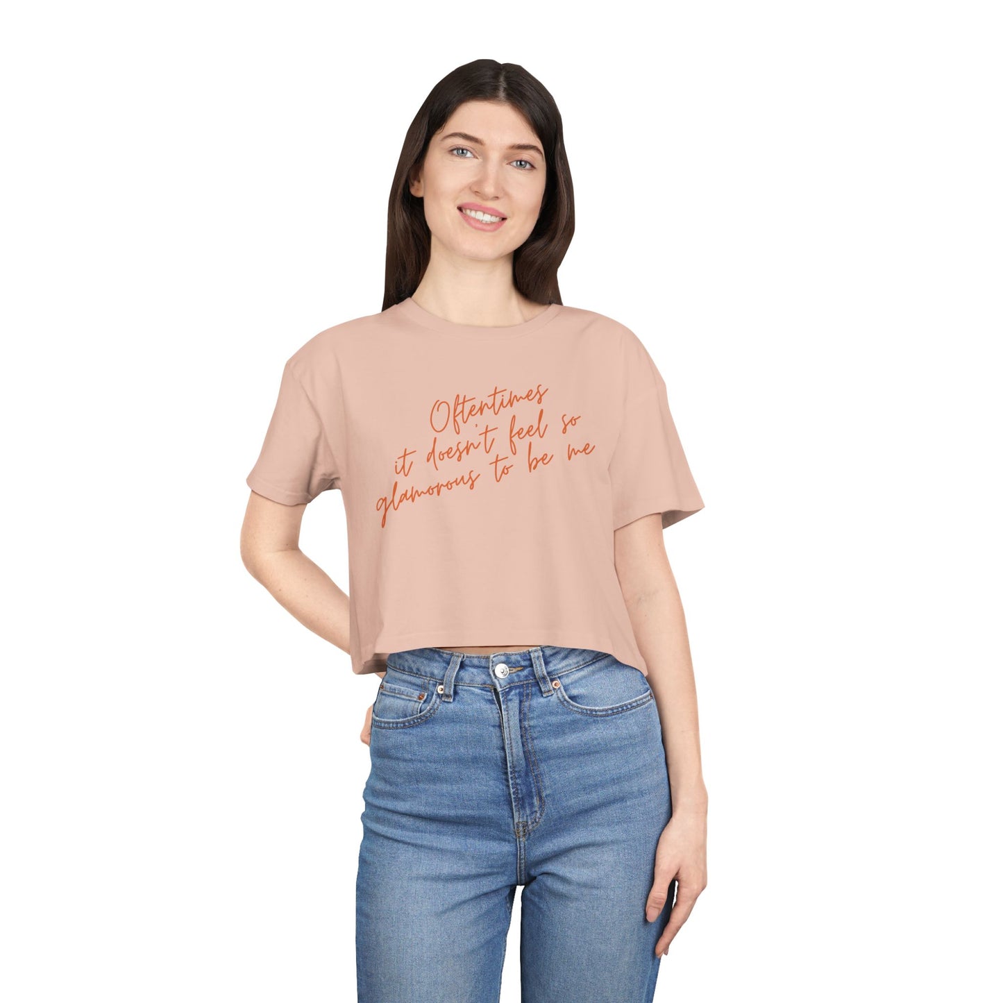 Elizabeth Taylor Crop Tee