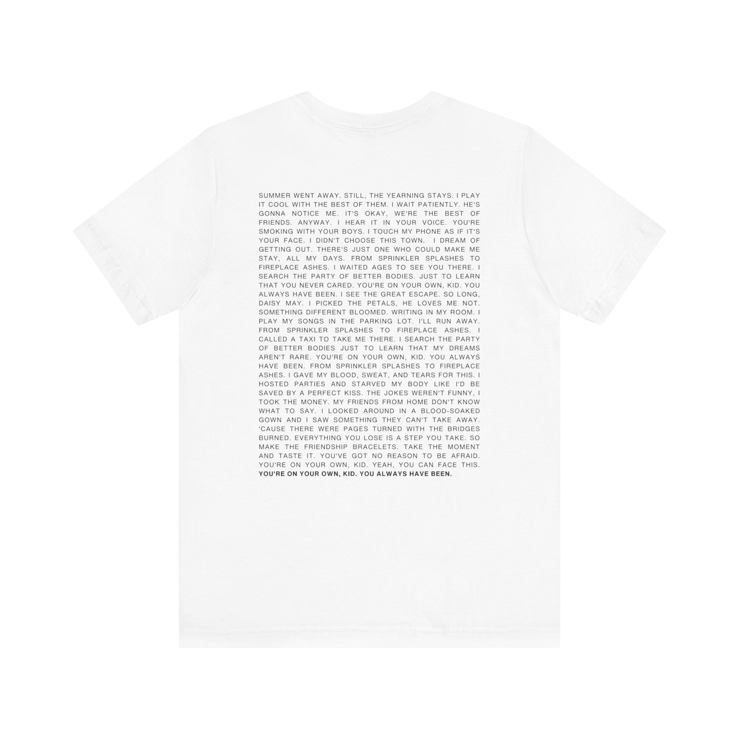 YOYOK Lyrics Tshirt