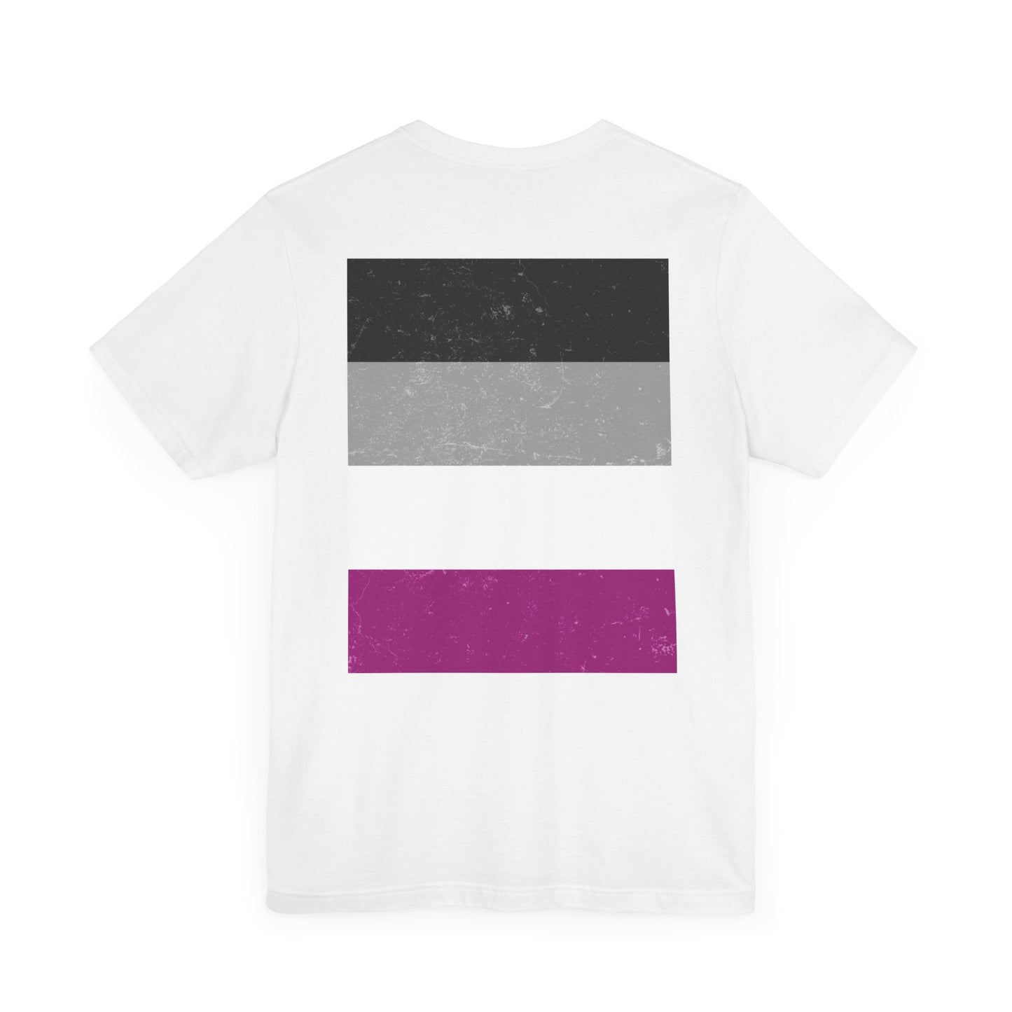 You Ain't Gotta Pray For Me (asexual flag on back) Tshirt