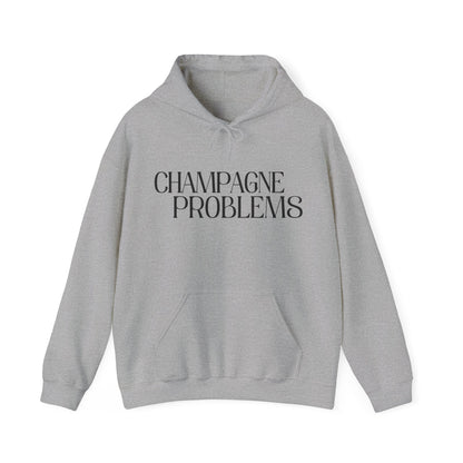 Champagne Problems (lyrics on back) Hoodie