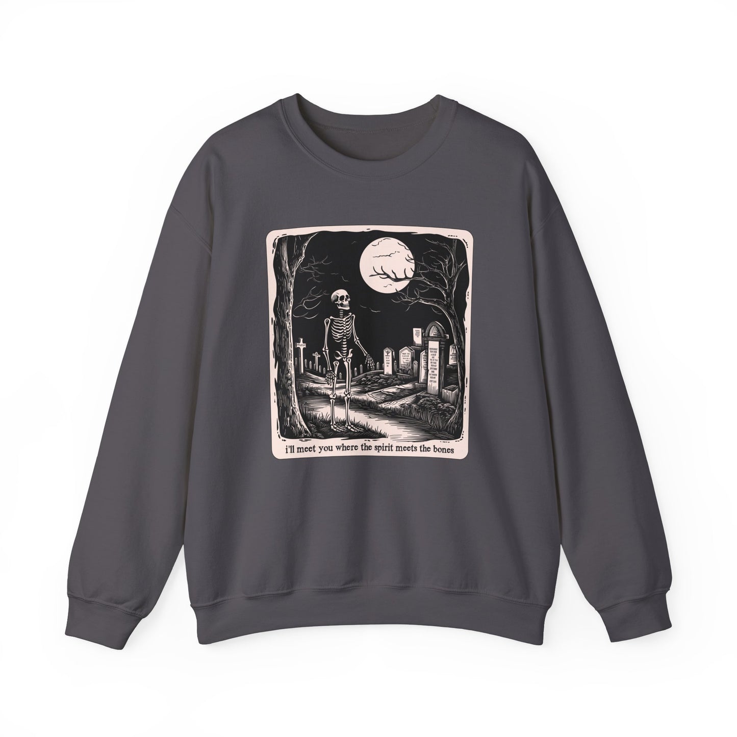 Spirit Meets The Bones Crewneck Sweatshirt