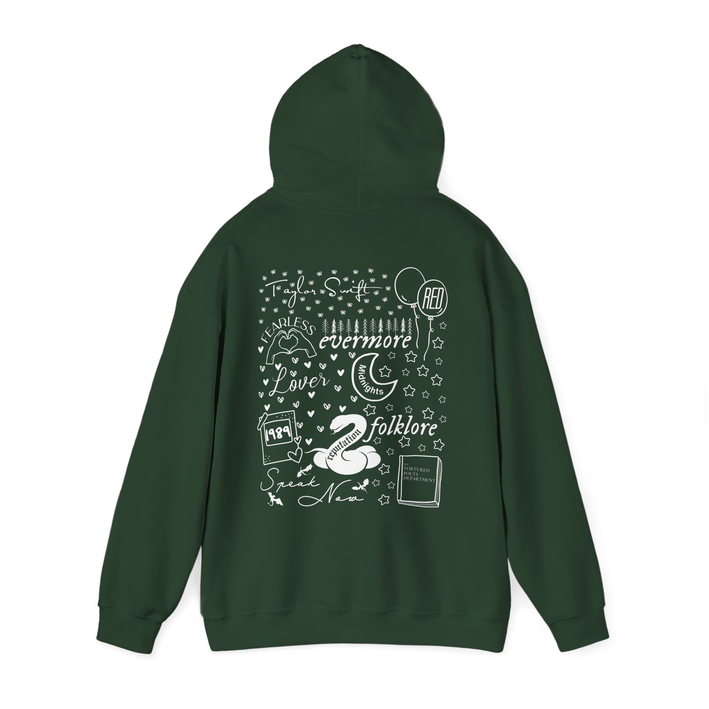 Eras Album Collage Hoodie