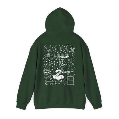 Eras Album Collage Hoodie