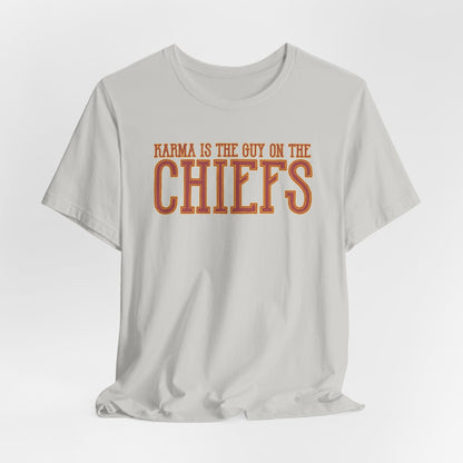 Karma is the Guy on the Chiefs Tshirt