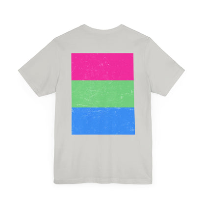 You Ain't Gotta Pray For Me (polysexual flag on back) Tshirt