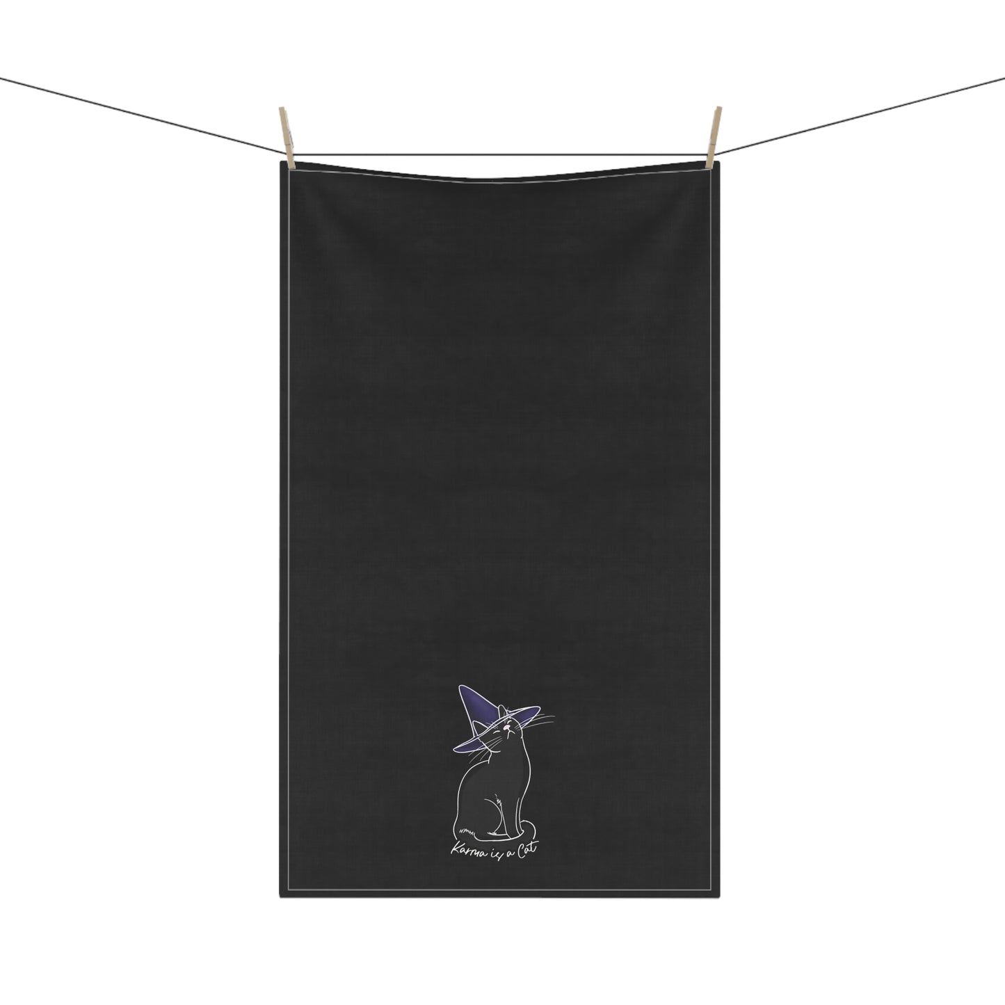 Karma Cat Tea Towels (cotton, poly)