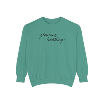 Gleaming, Twinkling Comfort Colors Sweatshirt