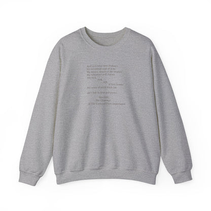 Sincerely The Chairman Crewneck Sweatshirt