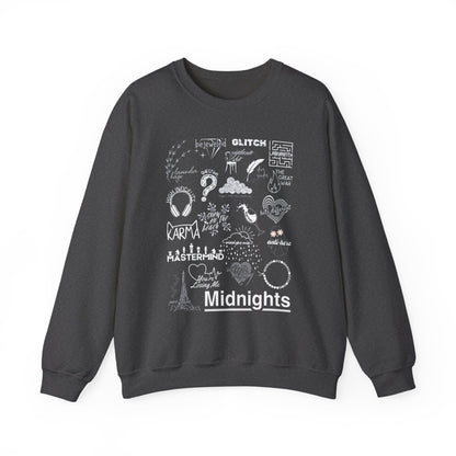 Midnights Collage Crewneck Sweatshirt