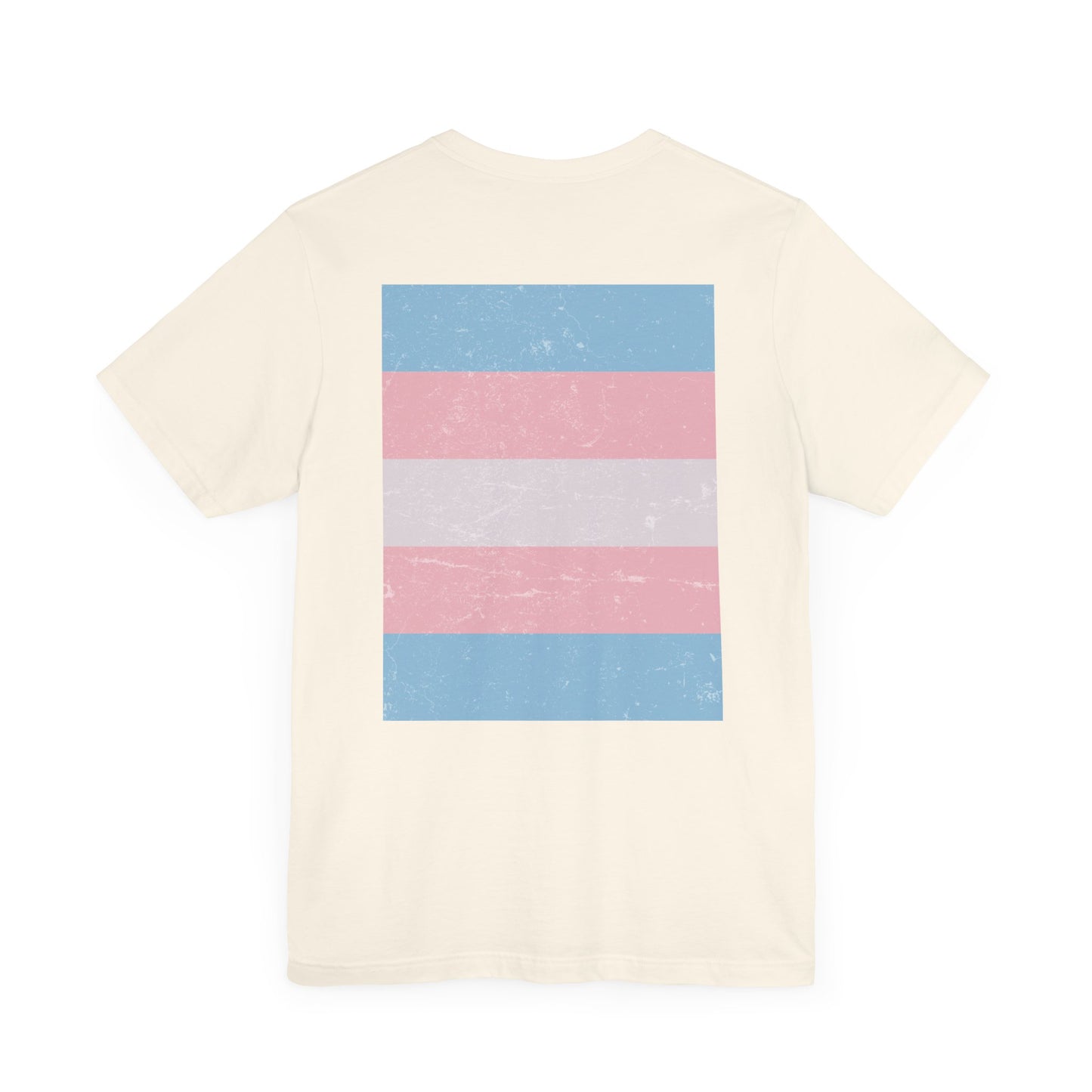 You Ain't Gotta Pray For Me (trans flag on back) Tshirt
