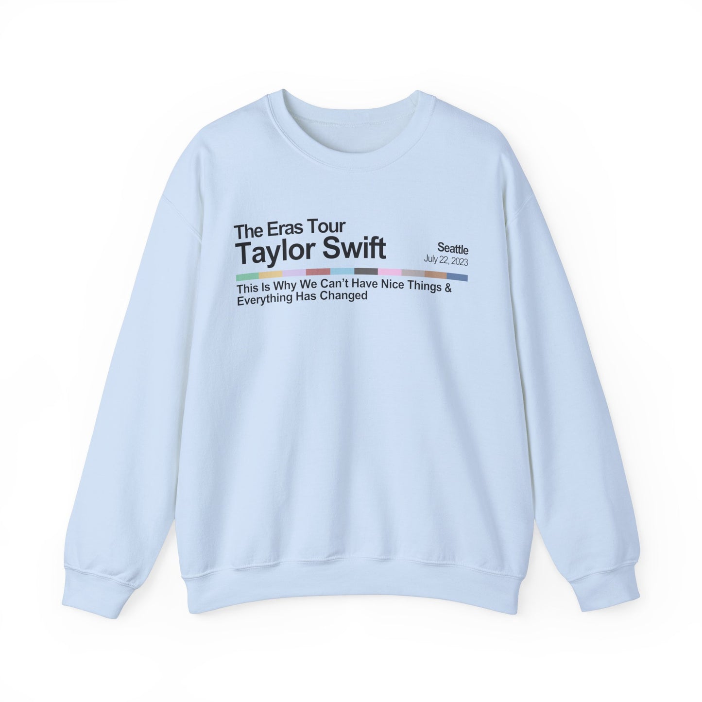 Seattle Night 1 Crewneck Sweatshirt