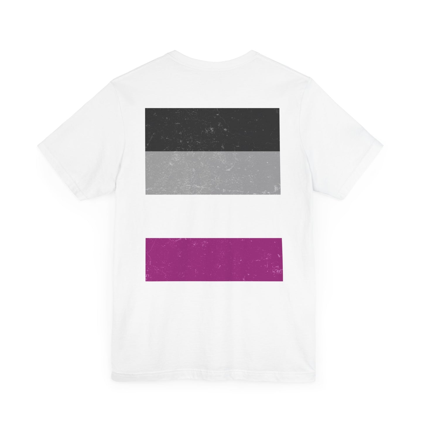 You Ain't Gotta Pray For Me (asexual flag on back) Tshirt