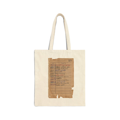 TTPD Poets Cotton Canvas Tote Bag