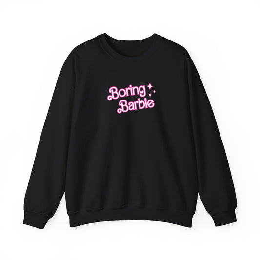 Boring Barbie Crewneck Sweatshirt