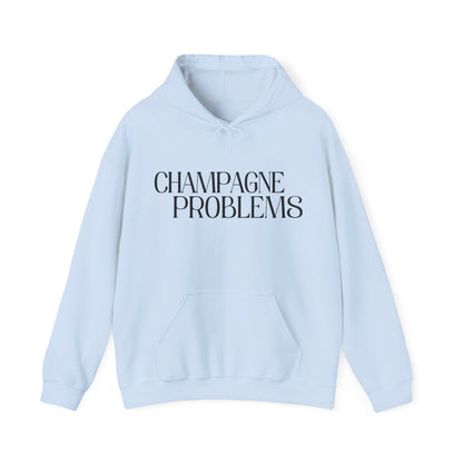 Champagne Problems (lyrics on back) Hoodie