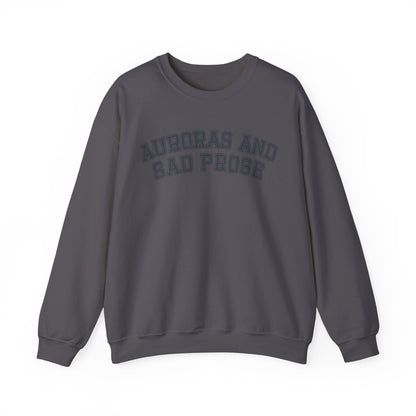 Auroras & Sad Prose Crewneck Sweatshirt