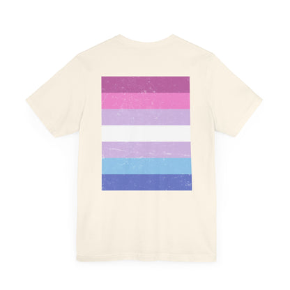 You Ain't Gotta Pray For Me (bi-gender flag on back) Tshirt