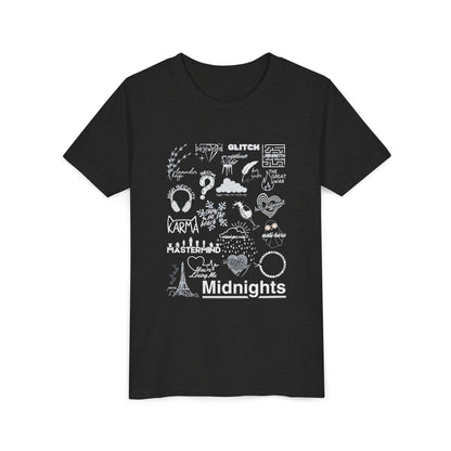 Midnights Collage Youth Tshirt