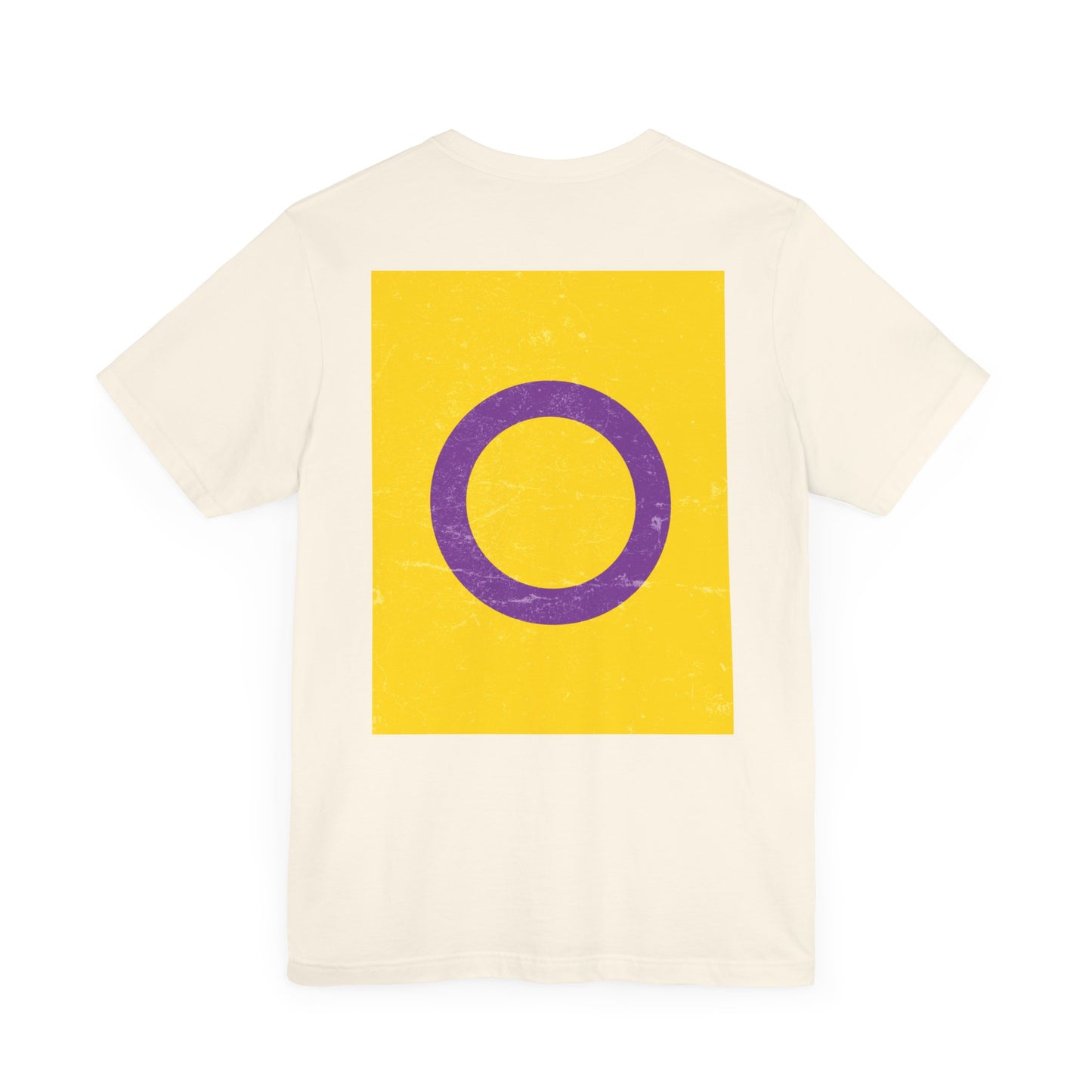 You Ain't Gotta Pray For Me (intersex flag on back) Tshirt