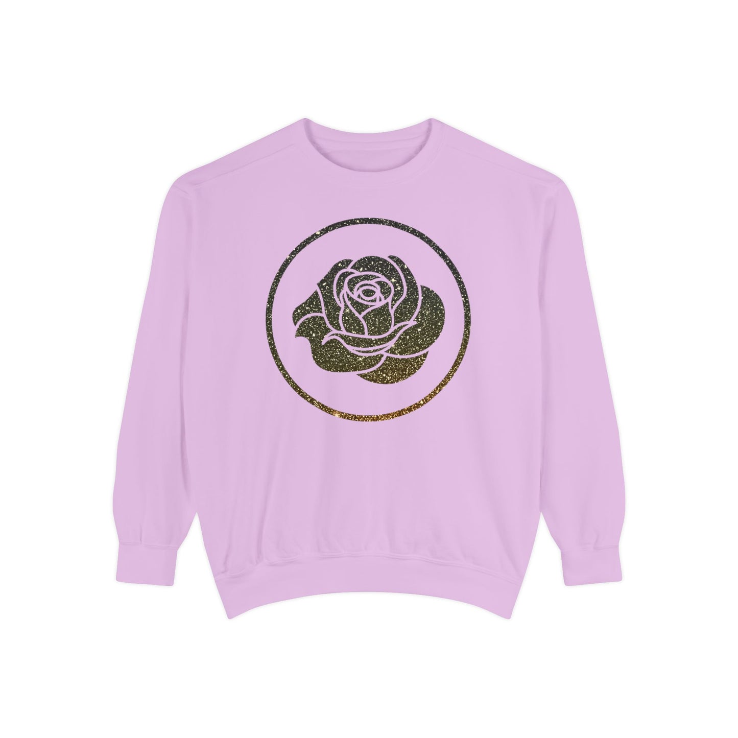 Rose Blush Studio Sparkle Logo Comfort Colors Crewneck Sweater