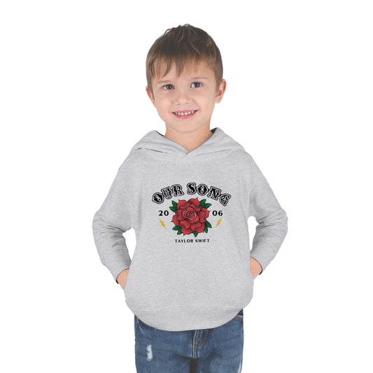 Our Song Toddler Pullover Fleece Hoodie