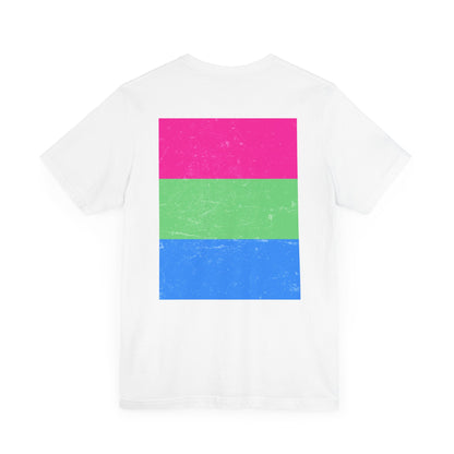 You Ain't Gotta Pray For Me (polysexual flag on back) Tshirt