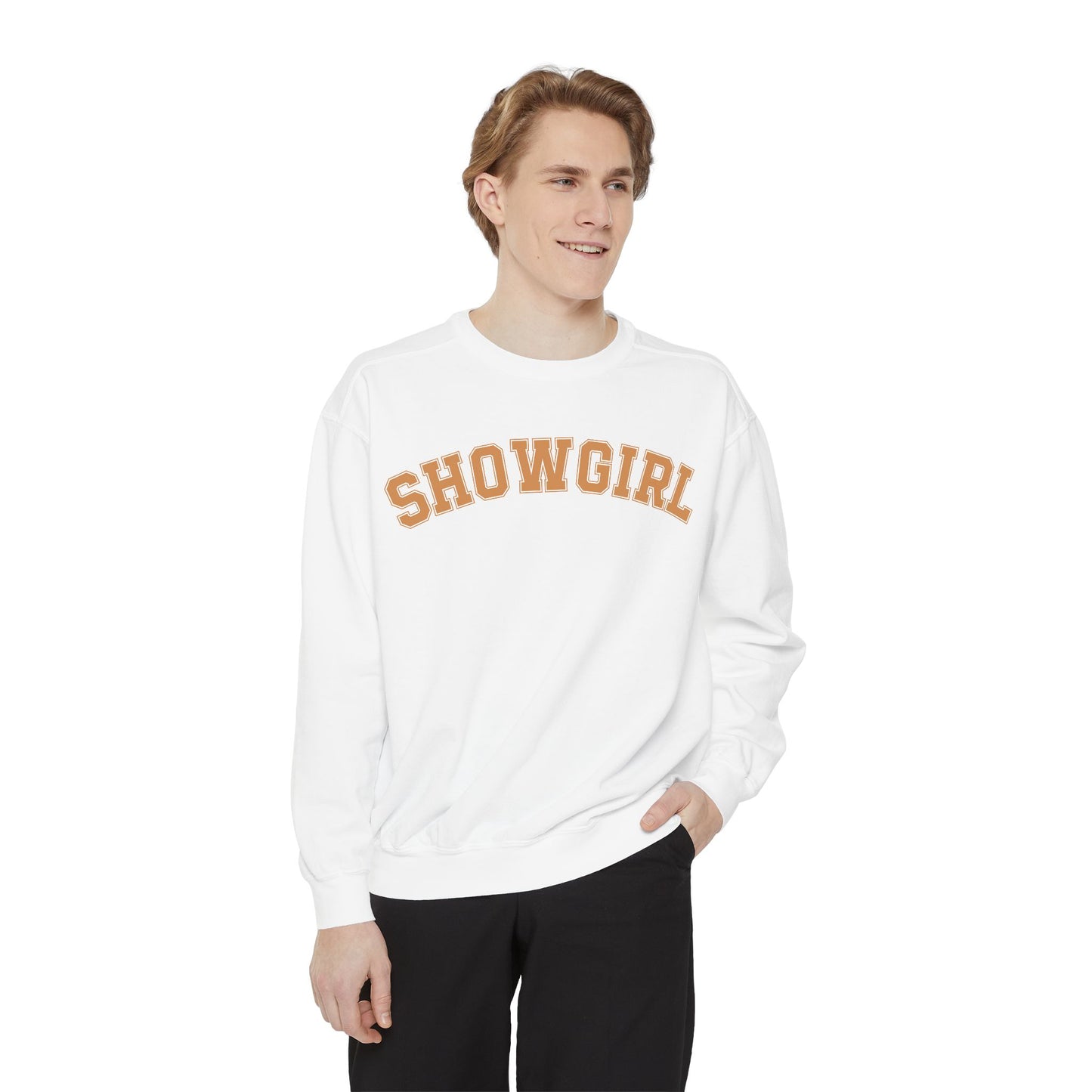 Showgirl Comfort Colors Crewneck Sweater