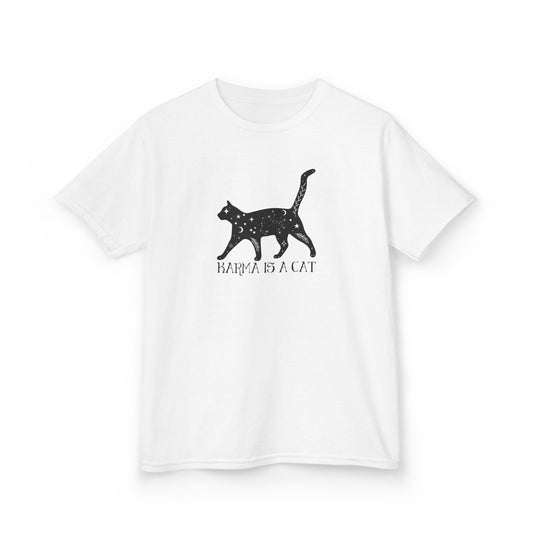 Karma is a Cat Kids Tee