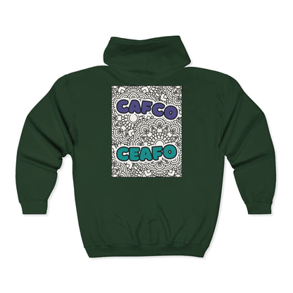 CAFCO Zip Up Hoodie 3 (Bilingual, Acronyms)