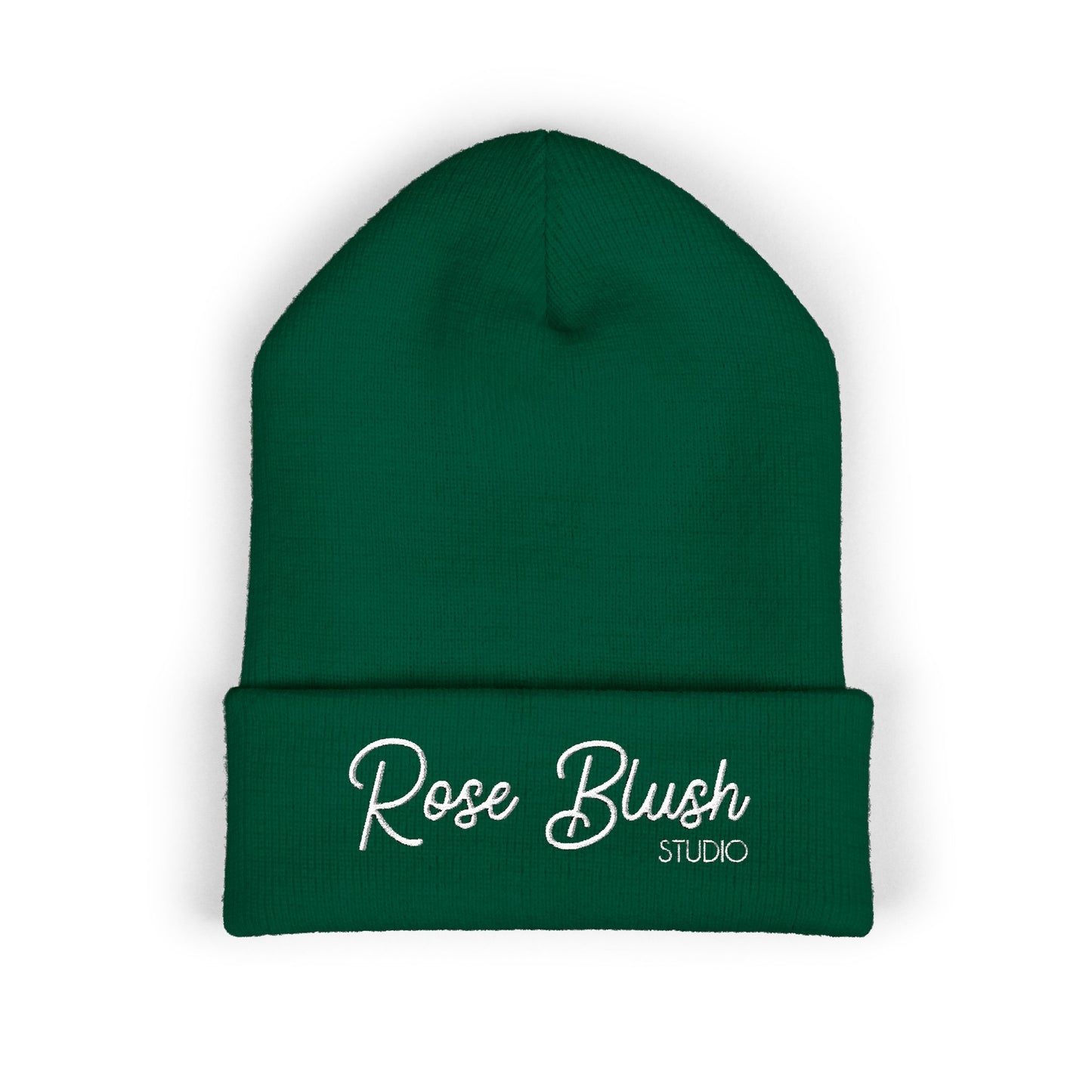 Rose Blush Studio Classic Cuffed Beanie (Embroidery)